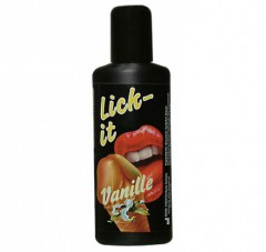 Массажное масло-гель "Lick-It 3в1" со вкусом ванили, 50ml