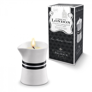 Свеча массажная "Petits Joujoux London" с ароматом ревеня и амбры, 120ml