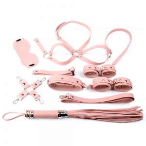 Набор БДСМ-девайсов "Vandersex Bondage Kits" розовый