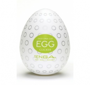 Мастурбатор "Tenga Egg Clicker" супер рельефный