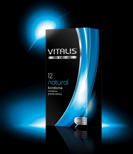 Презервативы "Vitalis Natural" классика, с охлаждающей смазкой, 12шт