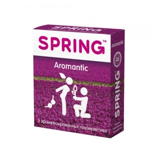Презервативы "Spring Aromantic" с ароматом и вкусом тропических фруктов, 3шт