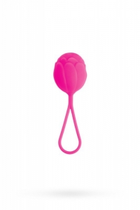 Вагинальный шарик "A-Toys" розовый тюльпанчик