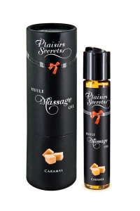Массажное масло "Plaisirs Secrets" с ароматом и вкусом карамели, 59ml