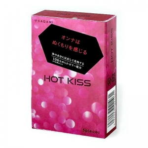 Презервативы "Sagami Hot Kiss" тонкие, возбуждающие, 5шт