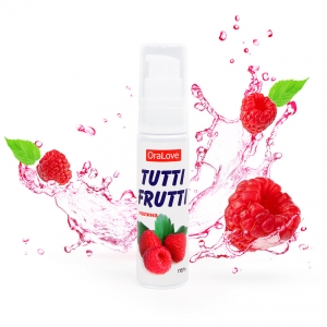 Гель "Tutti-Frutti" с ароматом и вкусом малины, 30ml 