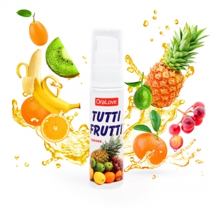 Гель "Tutti-Frutti" с ароматом и вкусом тропических фруктов, 30ml