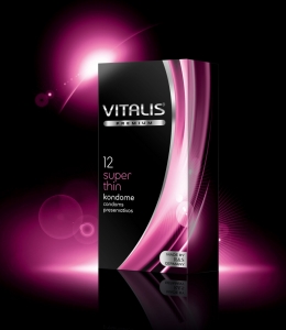 Презервативы "Vitalis Super Thin" супер тонкие, 12шт