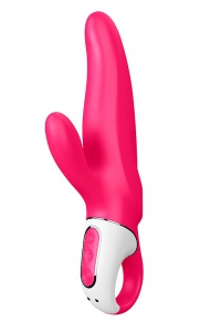 Вибратор для точки G и клитора "Satisfyer Mister Rabbit" розовый