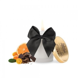 Массажная свеча "Bijoux" со вкусом и ароматом шоколада и апельсина, 70ml