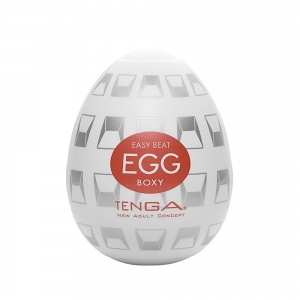 Мастурбатор "Tenga Egg Boxy" с 3-D рельефом