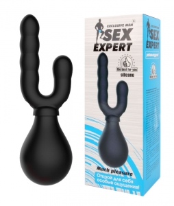 Анальный душ "Sex Expert" рельефный