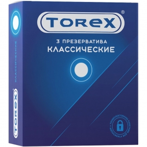 Презервативы "Torex" классические, 3шт