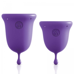Набор менструальных чаш "Jimmy Jane" фиолетовые