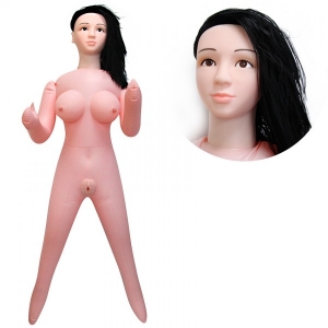 Кукла надувная с вибрацией "Pretty Doll Изабелла" вагина-анус
