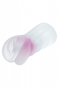 Мастурбатор "Juicy Pussy Crystal Rose" вагина бело-розовая