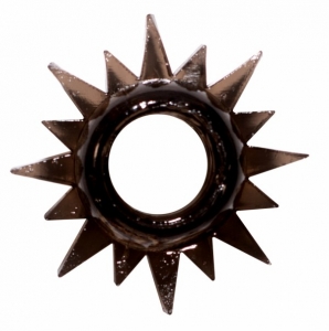 Эрекционное кольцо "Rings Cristal" черное