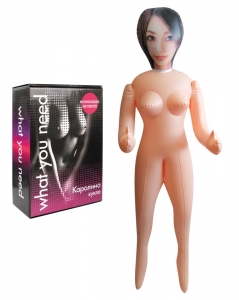 Кукла надувная "EroWoman Каролина" вагина-анус