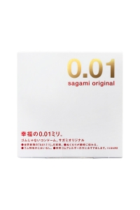 Презерватив полиуретановый "Sagami Original 0,01" 1шт