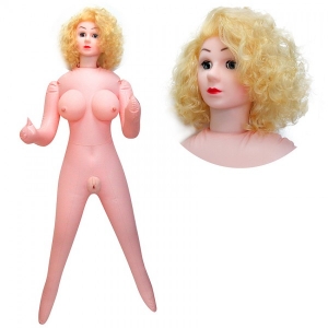 Кукла надувная с вибрацией "Pretty Doll Вероника" вагина-анус