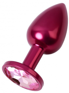 Пробка с розовым кристаллом "Vandersex" металл, М