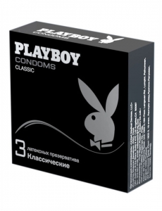 Презервативы "Playboy" классика, 3 шт