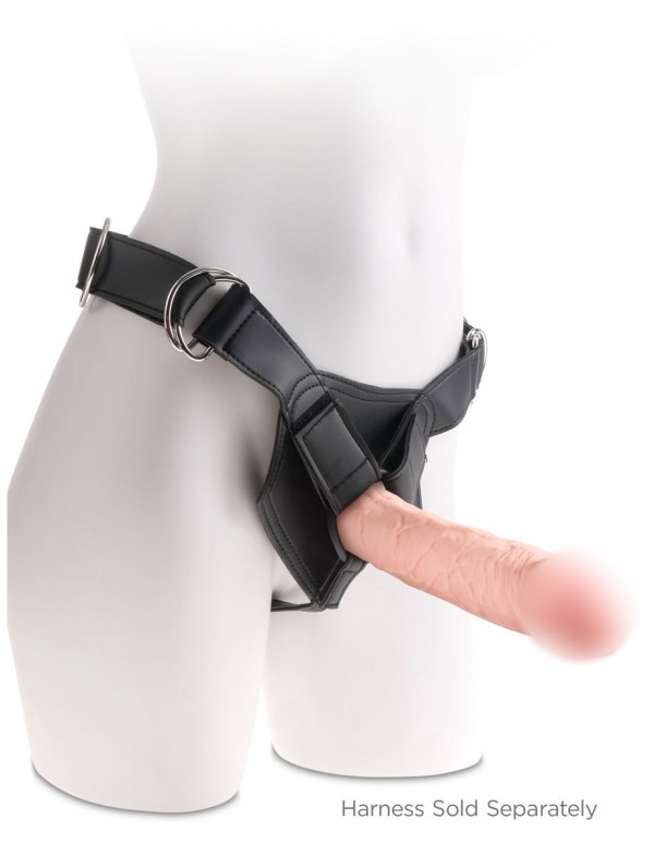 Фаллоимитатор на присоске "King Cock 11 3D" супер реалистичный