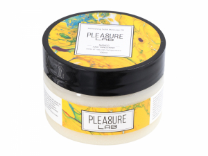 Массажное масло твердое "Pleasure Lub" с ароматом манго и мандарина, 100ml