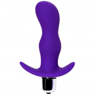 Пробка - унисекс с вибрацией "A-Toys Kamet S" фиолетовая