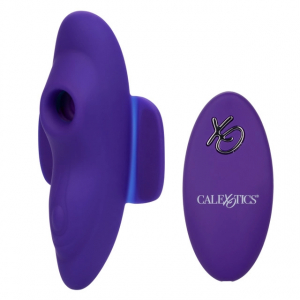 Стимулятор в трусики с вакуумом "Calexotics" на дистанционном управлении, фиолетовый