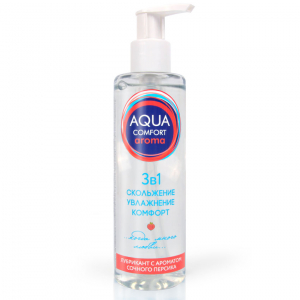 Гель на водной основе "Aqua Comfort Aroma" с ароматом персика, 195ml