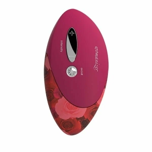 Стимулятор клитора с кристаллом Swarovski "Womanizer W500" бордо