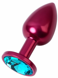 Пробка с голубым кристаллом "Vandersex" металл, М