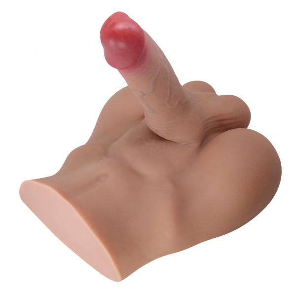 Полуторс мужской с анальным отверстием "Crazy Bull Rhyne" мега реалистичный