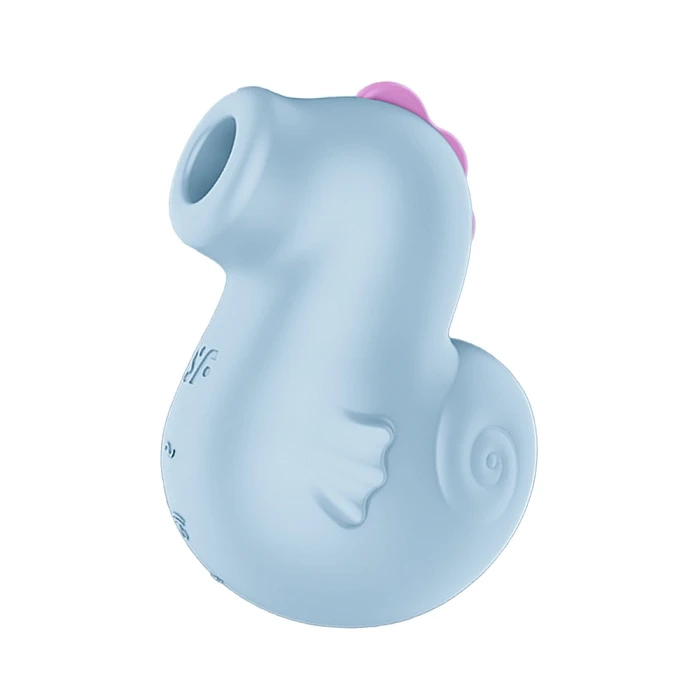 Стимулятор клитора "Satisfyer Sea Pony" вакуум + вибрация, морской конек 
