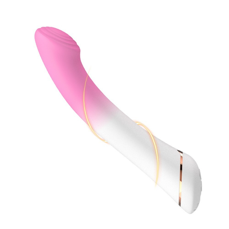 Вибратор для точки G "I-Moon Vibrator" бело-розовый 