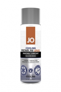 Гель анальный "JO Premium Anal Cooling" на силиконовой основе, расслабляющий, охлаждающий, 60ml 